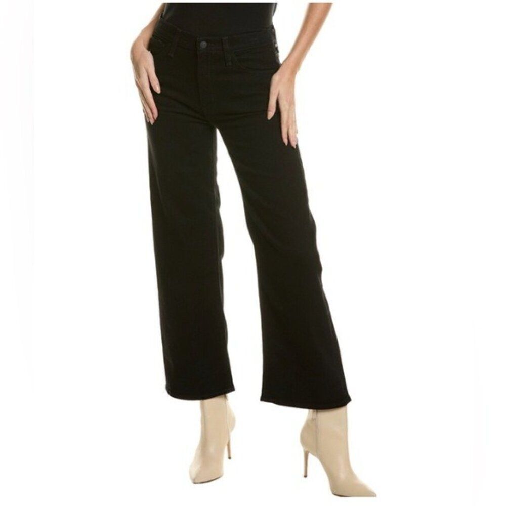 Hudson Jeans Rosalie High Waist Wide Leg Jeans in Indigo Rinse Size 34